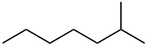 2-甲基庚烷 结构式