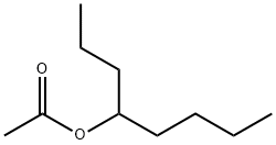 4-乙酸辛酯 结构式