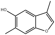 5-Benzofuranol,  3,6-dimethyl- 结构式