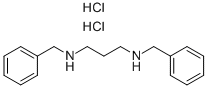 N,N'-BIS(PHENYLMETHYL)-1,3-PROPANEDIAMINE DIHYDROCHLORIDE 结构式