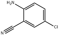 2-氨基-5-氯苯甲腈 结构式