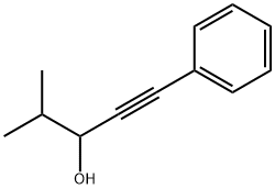 1-苯基-4-甲基-1-戊炔-3醇 结构式