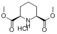 顺式-哌啶-2,6-二羧酸二甲酯盐酸盐 结构式