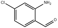 2-氨基-4-氯苯甲醛 结构式