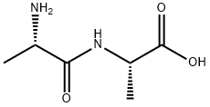 DL-丙氨酰-L-丙氨酸 结构式