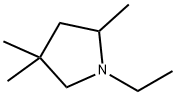 Pyrrolidine, 1-ethyl-2,4,4-trimethyl- (9CI) 结构式