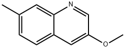 Quinoline, 3-methoxy-7-methyl- (9CI) 结构式