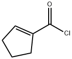 1-环丙基甲酰氯 结构式