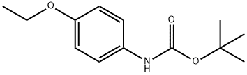 tert-butyl 4-ethoxyphenylcarbamate 结构式