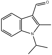 1H-Indole-3-carboxaldehyde,2-methyl-1-(1-methylethyl)-(9CI) 结构式