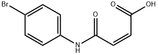 3-[(4-bromophenyl)carbamoyl]prop-2-enoic acid 结构式