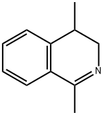 1,4-二甲基-3,4-二氢异喹啉 结构式