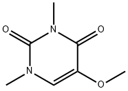 5-methoxy-1,3-dimethyluracil 结构式