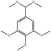 3,4,5-三甲氧基苯甲醛二甲基缩醛 结构式
