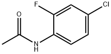4-氯-2-氟-N-乙酰基苯胺 结构式