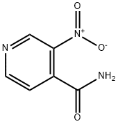 3-硝基异烟酰胺 结构式