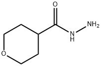 四氢-2H-吡喃-4-卡巴肼 结构式