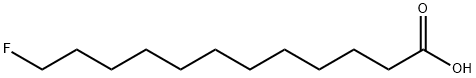 12-Fluorododecanoic acid 结构式