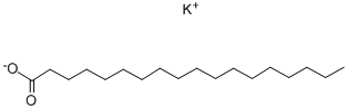 硬脂酸钾 结构式