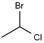 1-溴-1-氯乙烷 结构式