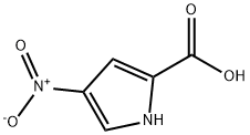 4-硝基吡咯-2-羧酸 结构式