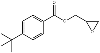 4-叔丁基苯甲酸缩水甘油酯 结构式