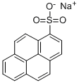 芘-1-磺酸钠盐 结构式