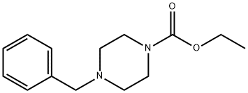 Ethyl 4-benzylpiperazine-1-carboxylate 结构式