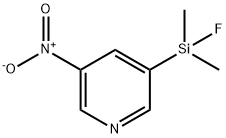Pyridine, 3-(fluorodimethylsilyl)-5-nitro- (9CI) 结构式