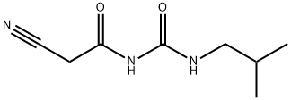 N-Cyanoacetyl-Nisobutylurea 结构式