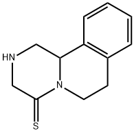 4H-Pyrazino[2,1-a]isoquinoline-4-thione,  1,2,3,6,7,11b-hexahydro- 结构式