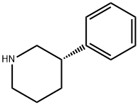 (S)-3-苯基哌啶 结构式