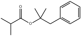 异丁酸苯基叔丁酯 结构式