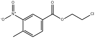 2-chloroethyl 3-nitro-p-toluate 结构式
