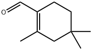 2,4,4-Trimethylcyclohexene-1-carbaldehyde 结构式