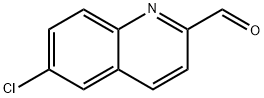 6-氯-2-喹啉甲醛 结构式