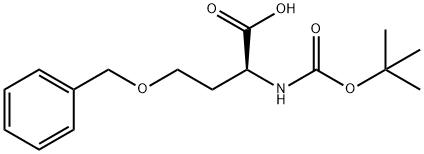 BOC-O-苄基-L-高丝氨酸 结构式