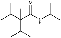 N,2-diisopropyl-2,3-dimethylbutyramide 结构式