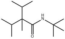 N-(tert-butyl)-2-isopropyl-2,3-dimethylbutyramide 结构式
