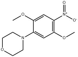 4-(2,5-dimethoxy-4-nitrophenyl)morpholine 结构式