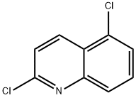 2,5-二氯喹啉 结构式