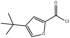 2-Furancarbonyl chloride, 4-(1,1-dimethylethyl)- (9CI) 结构式