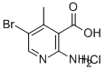 2-AMINO-5-BROMO-4-METHYL NICOTINIC ACID HCL