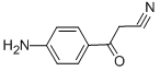 3-(4-氨基苯基)-3-氧代丙腈 结构式