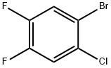 1-溴-2-氯-4,5-二氟苯 结构式