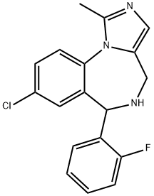 咪达唑仑杂质A 结构式