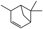 2,6,6-Trimethylbicyclo[3.1.1]hept-3-ene 结构式