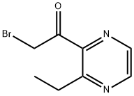 Ethanone, 2-bromo-1-(3-ethylpyrazinyl)- (9CI) 结构式