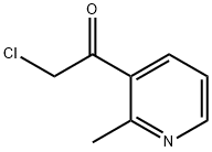 Ethanone, 2-chloro-1-(2-methyl-3-pyridinyl)- (9CI) 结构式