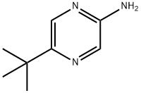 5-(叔丁基)吡嗪-2-胺 结构式
